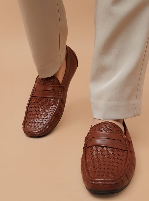 CODE Woven Penny Loafers