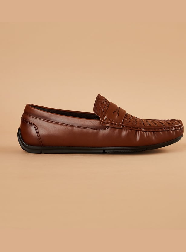 CODE Woven Penny Loafers