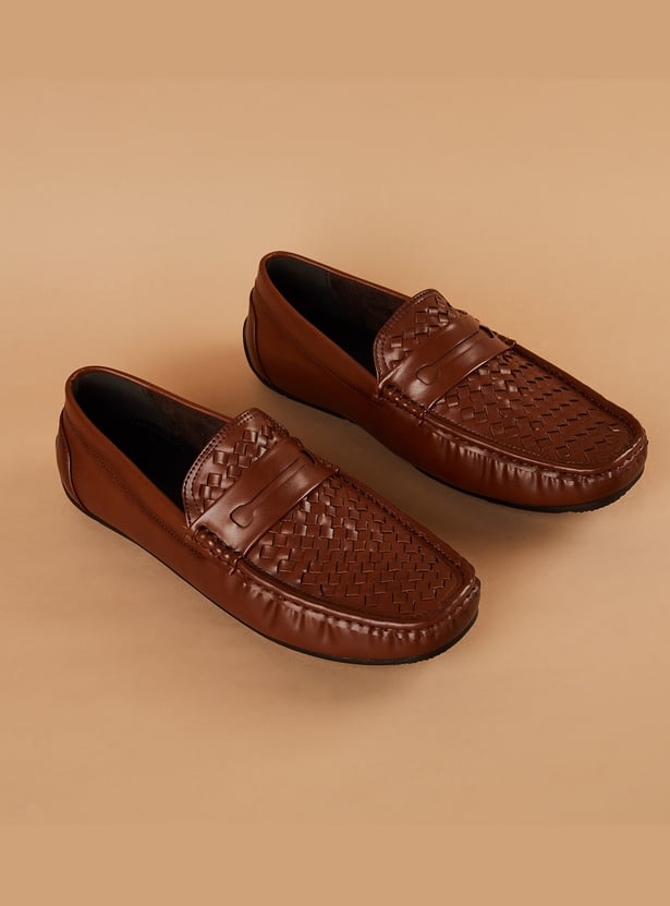 CODE Woven Penny Loafers
