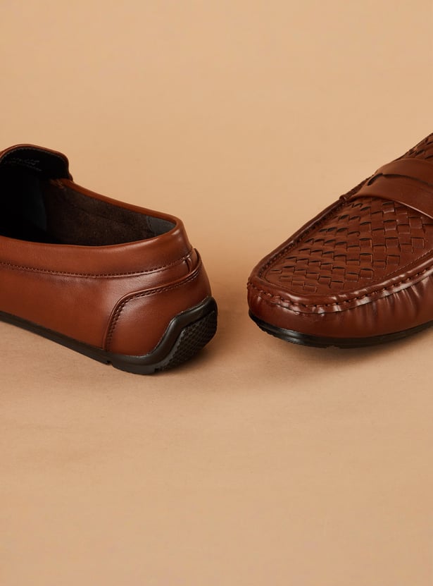 CODE Woven Penny Loafers