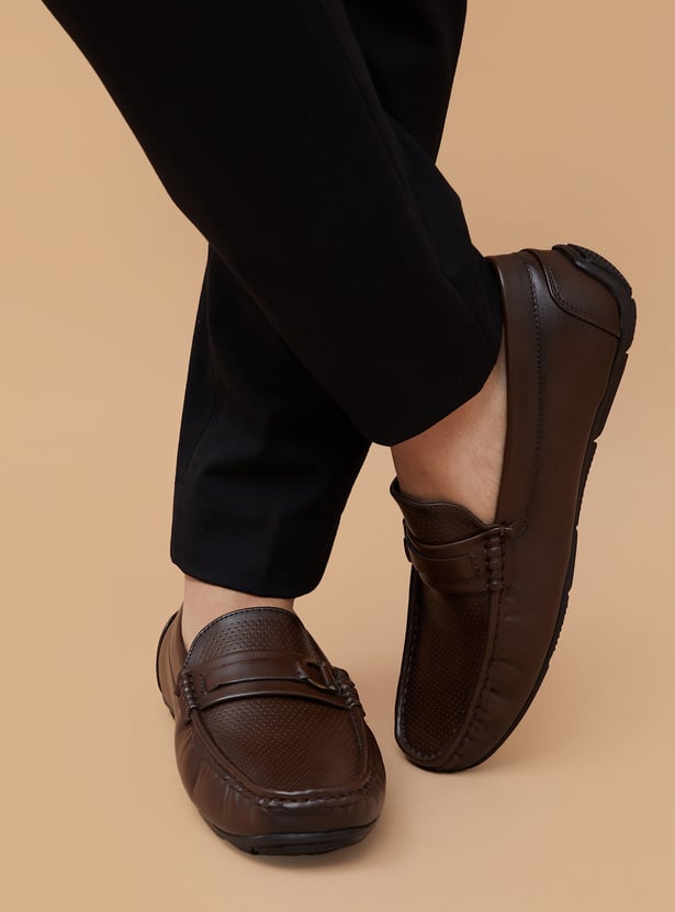 CODE Perforated Loafers