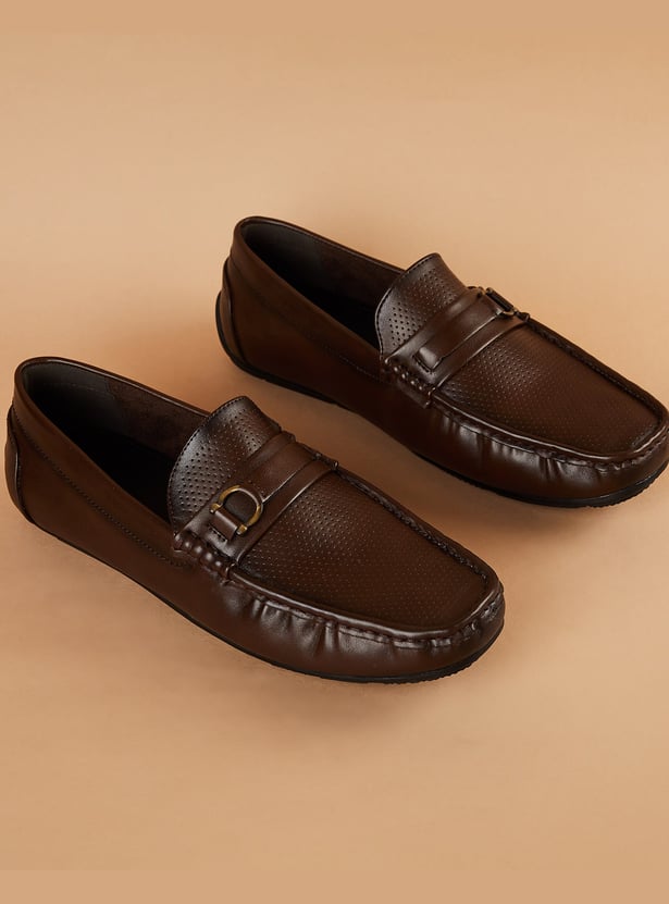 CODE Perforated Loafers