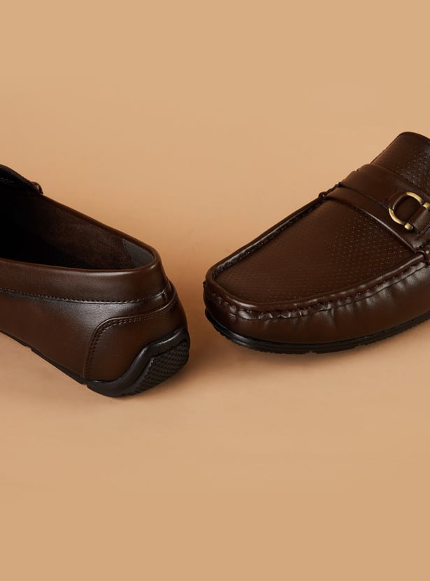CODE Perforated Loafers