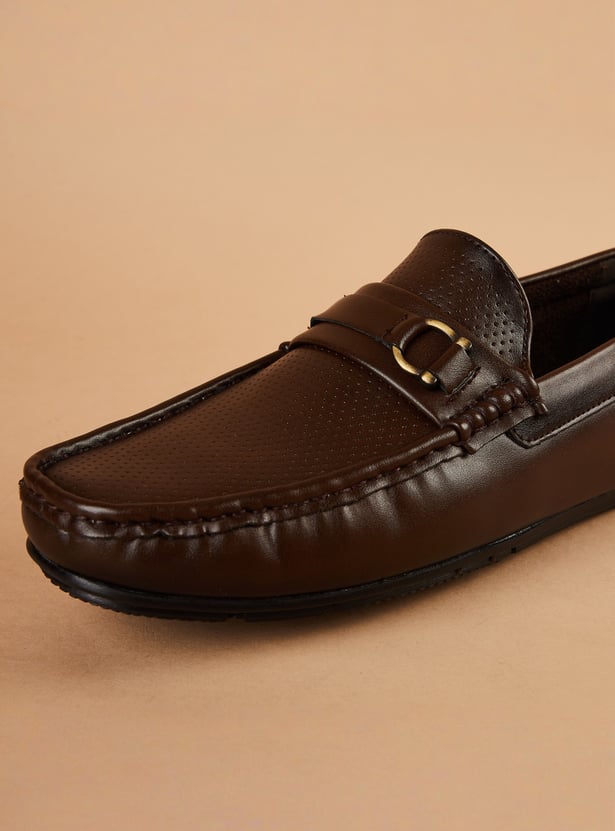 CODE Perforated Loafers