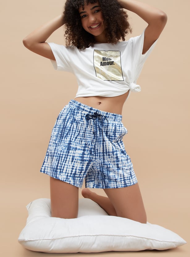 GINGER Tie & Dye Lounge Shorts