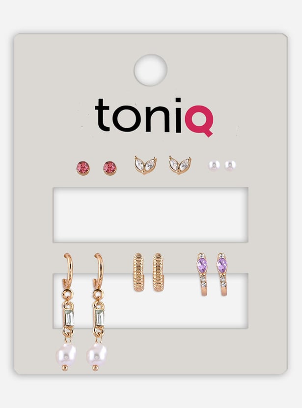 TONIQ Earrings - Pack of 6