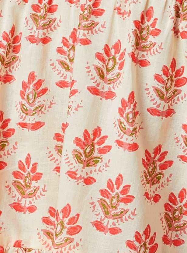MELANGE Floral Print Tunic