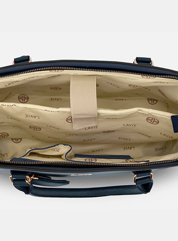 LAVIE LUXE Textured Laptop Bag