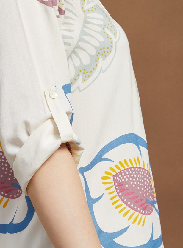 MELANGE Printed Short Kurti