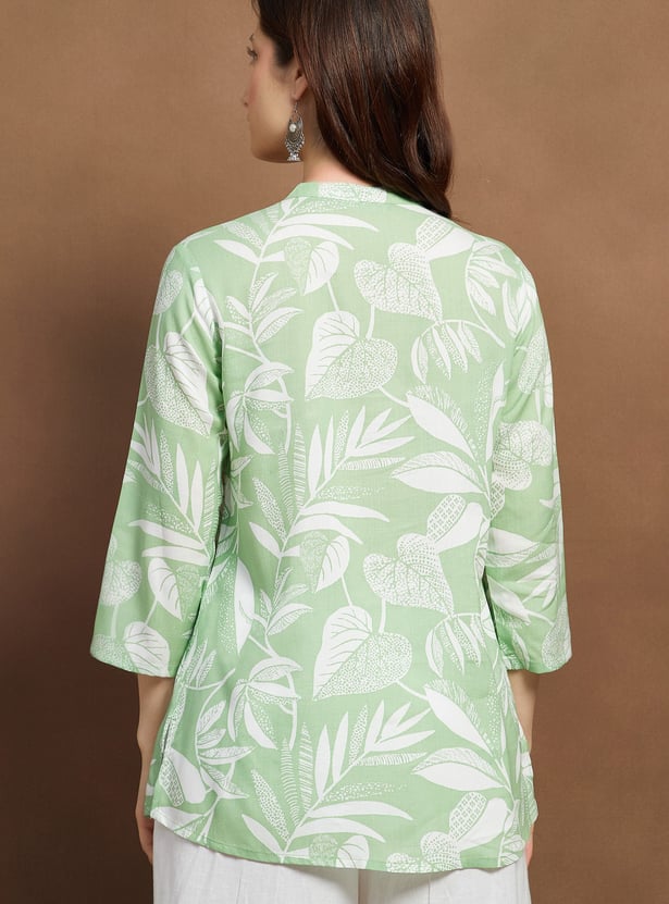 MELANGE Printed Straight Kurti