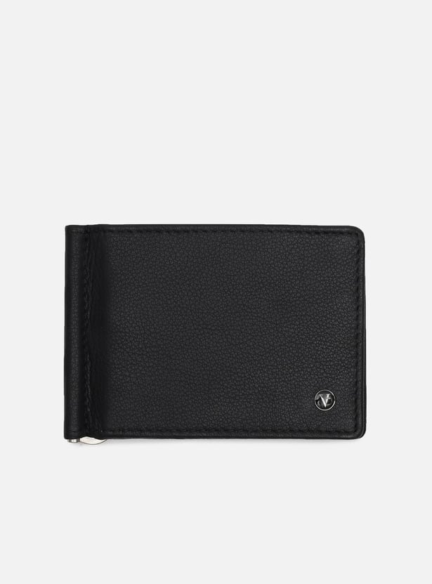 VAN HEUSEN Leather Bi-Fold Wallet with Money Clip