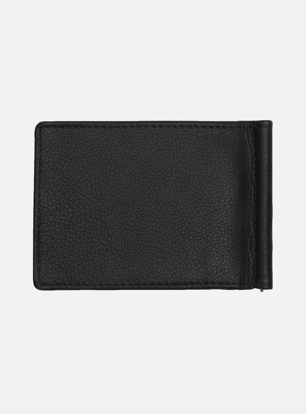 VAN HEUSEN Leather Bi-Fold Wallet with Money Clip