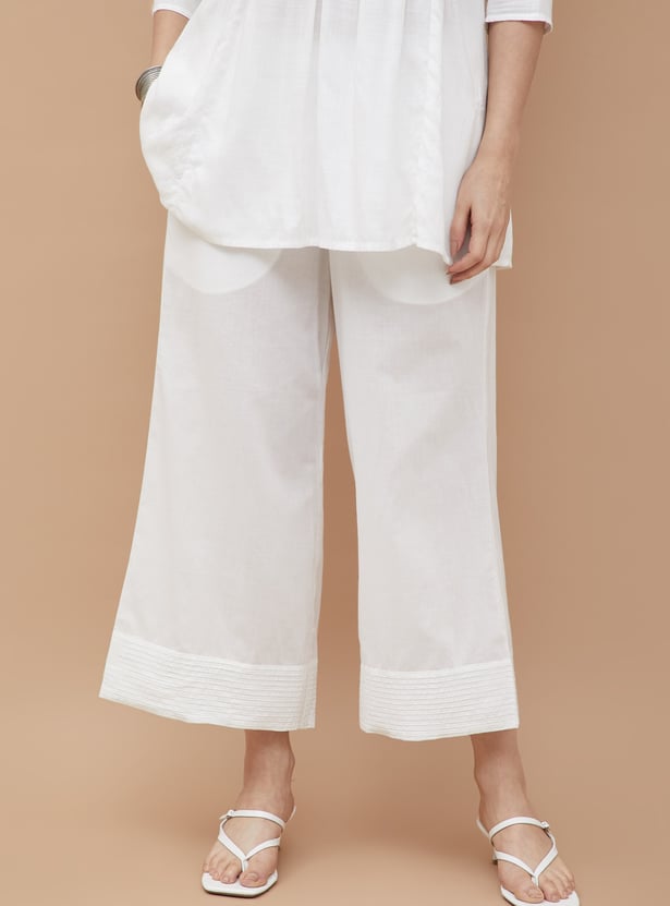MELANGE Solid Palazzos