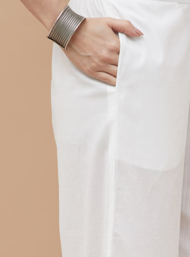 MELANGE Solid Palazzos