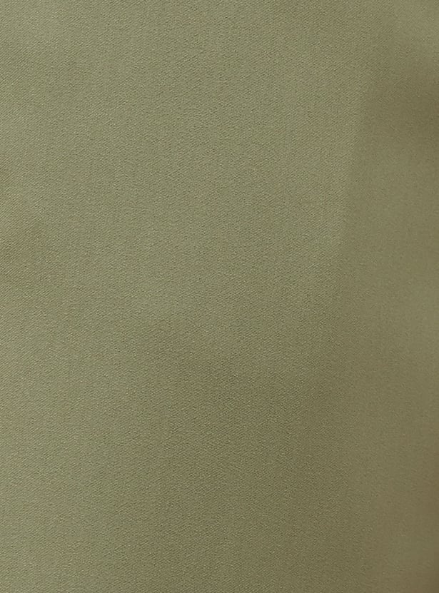 CODE Solid Wide Leg Trousers