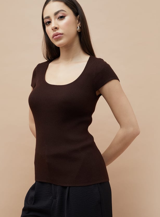 CODE Ribbed Top