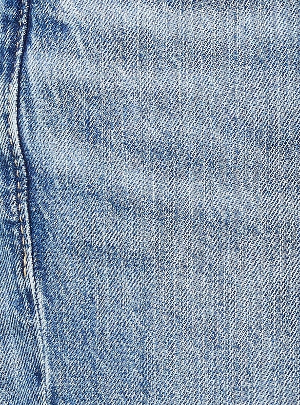 AMERICAN EAGLE Stonewashed Slim Straight Jeans