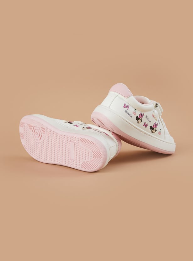 FAME FOREVER Girls Minnie Mouse Printed Shoes