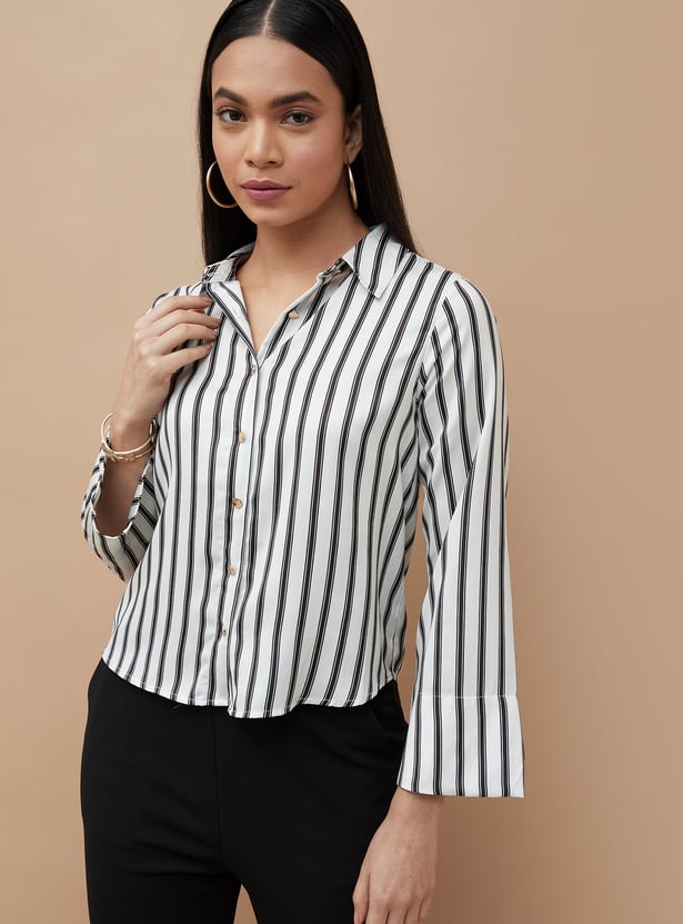 Buy CODE CLASSIC Striped Shirt from Code Classic at just INR 1499.0