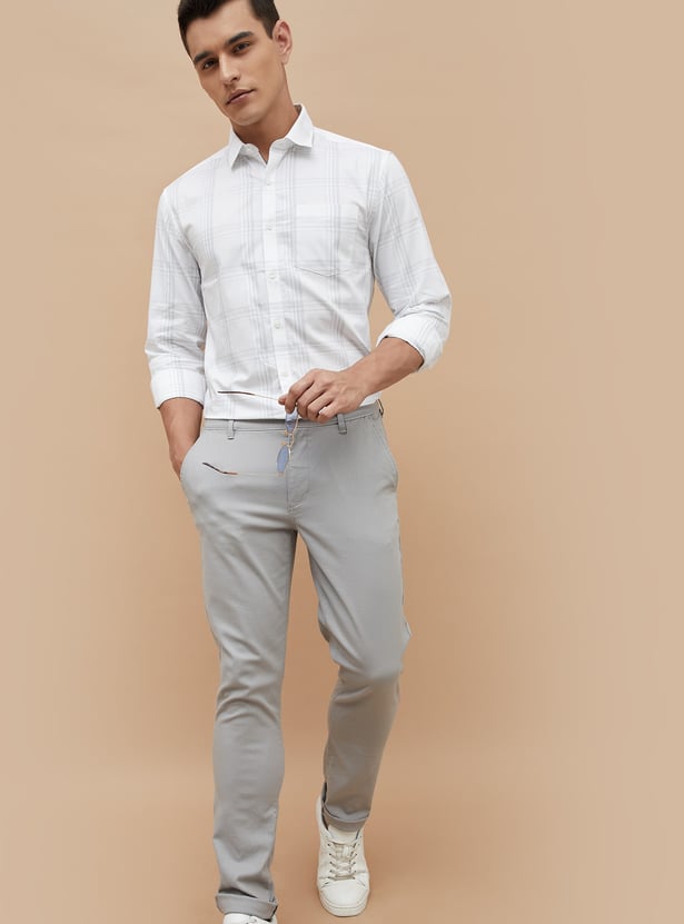 CODE Checked Regular Fit Shirt