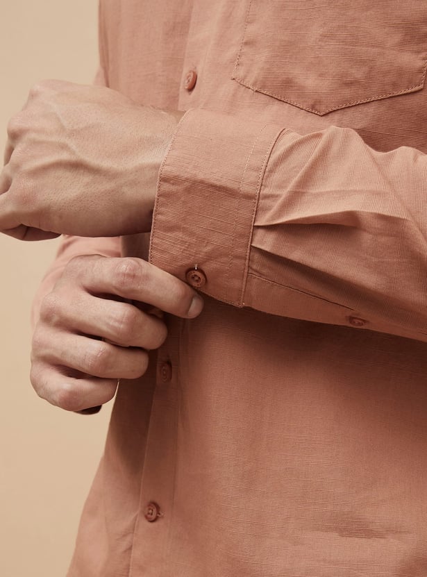 CODE Solid Regular Fit Shirt