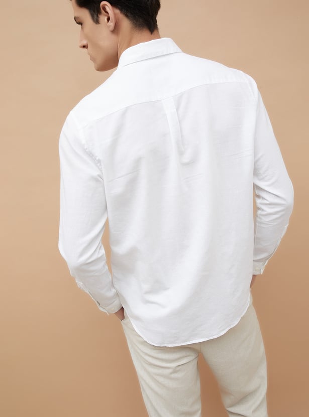 CODE Solid Regular Fit Shirt