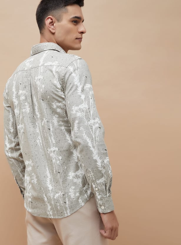 CODE Printed Regular Fit Casual Shirt