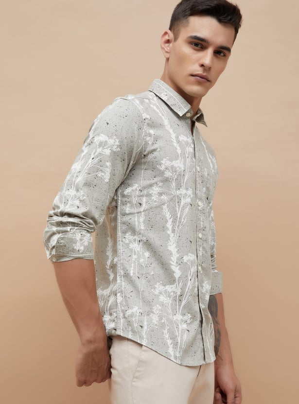 CODE Printed Regular Fit Casual Shirt