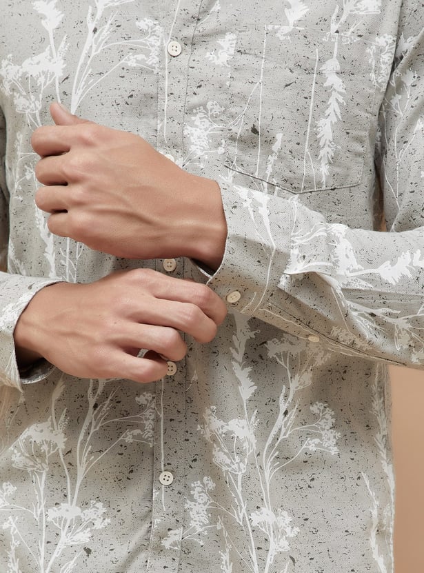 CODE Printed Regular Fit Casual Shirt