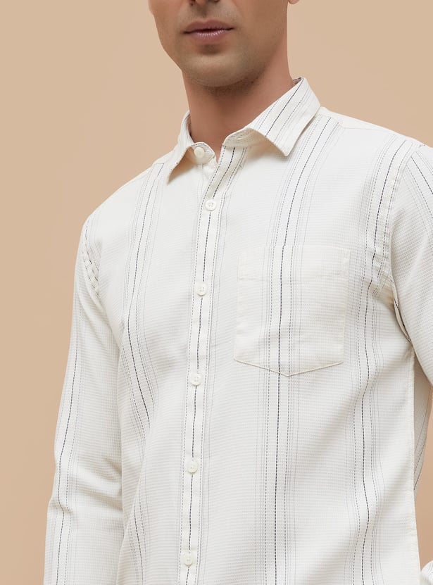 CODE Striped Slim Fit Shirt