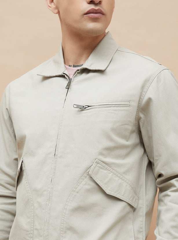 FORCA Solid Jacket with Flap Pockets