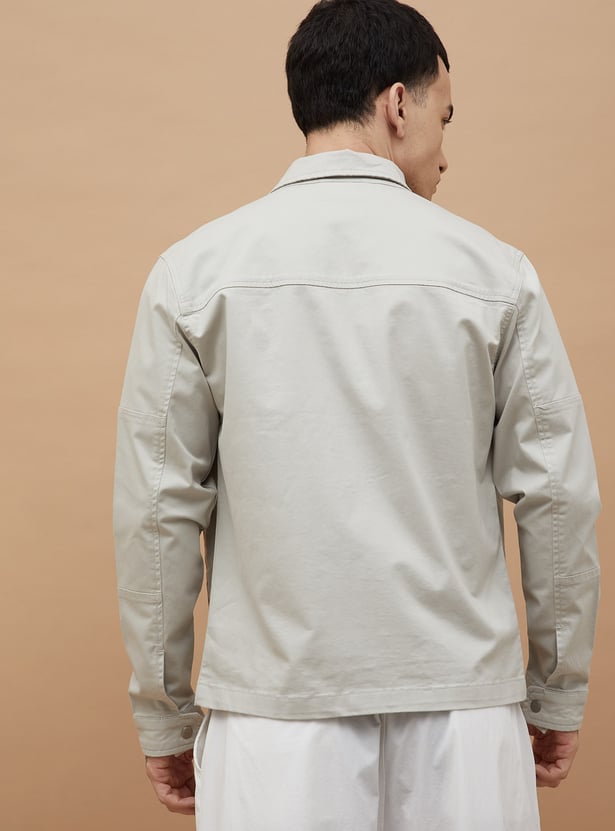 FORCA Solid Regular Fit Jacket