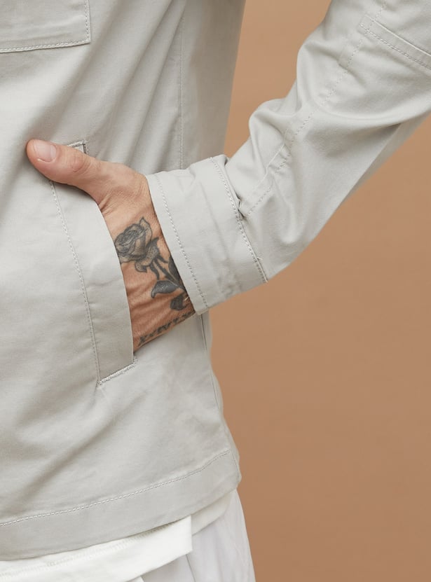 FORCA Solid Regular Fit Jacket