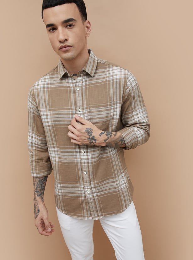 FORCA Checked Regular Fit Shirt