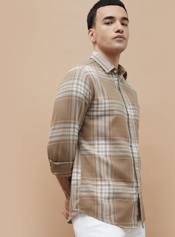 FORCA Checked Regular Fit Shirt