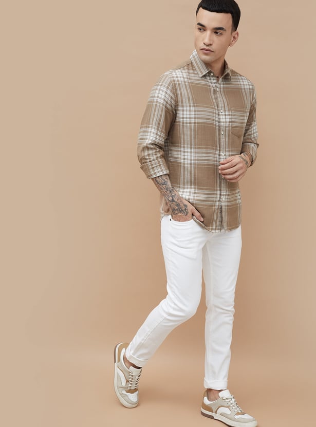 FORCA Checked Regular Fit Shirt
