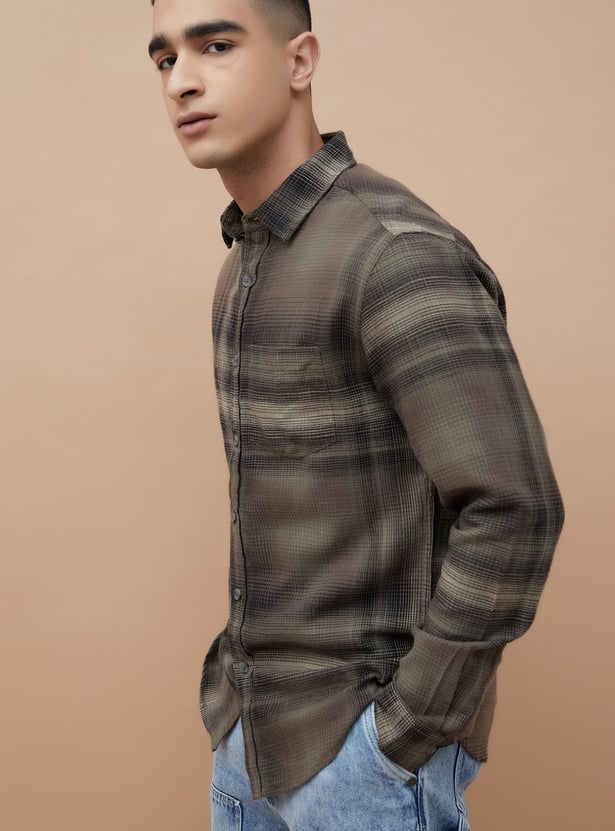 FORCA Checked Regular Fit Shirt