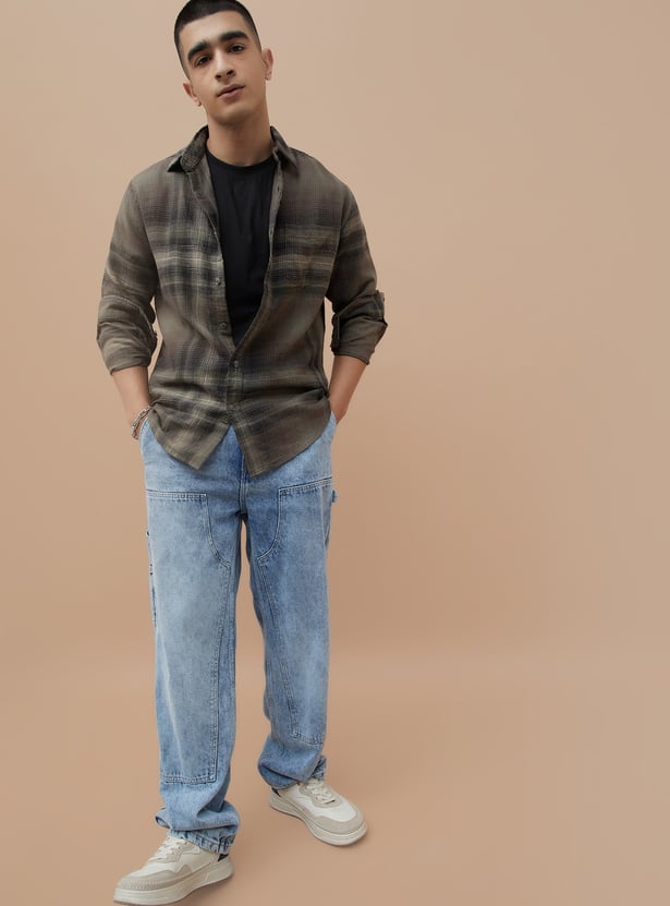 FORCA Checked Regular Fit Shirt