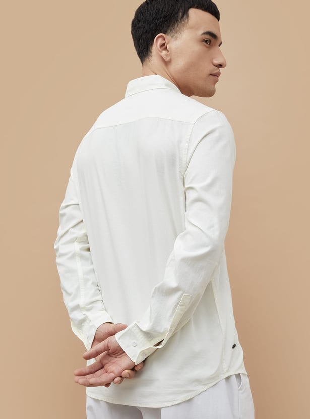FORCA Textured Regular Fit Shirt