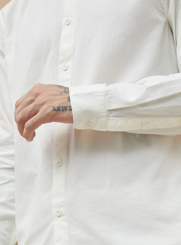 FORCA Textured Regular Fit Shirt