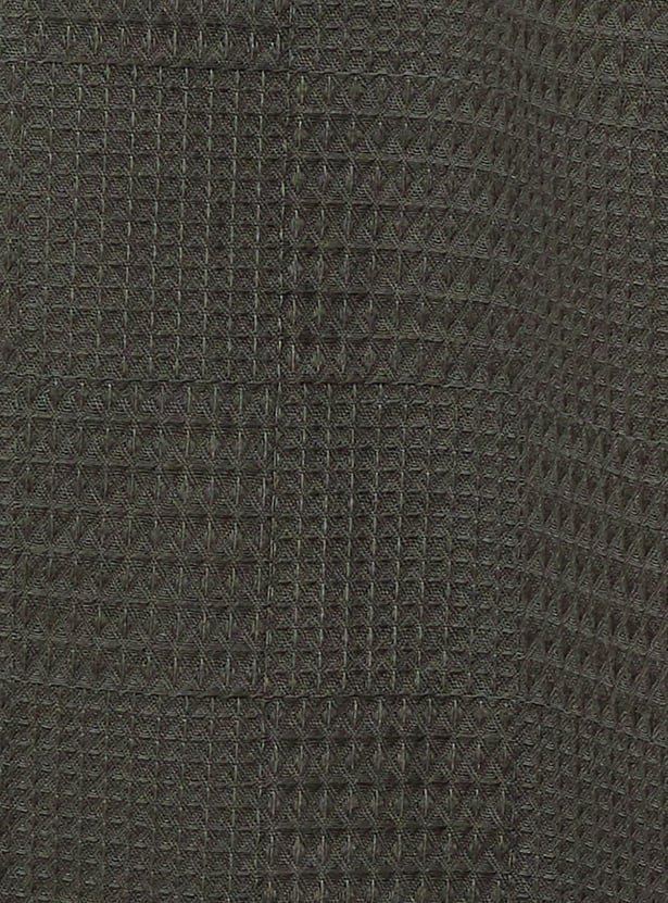 DENIMIZE Textured Regular Fit Shirt