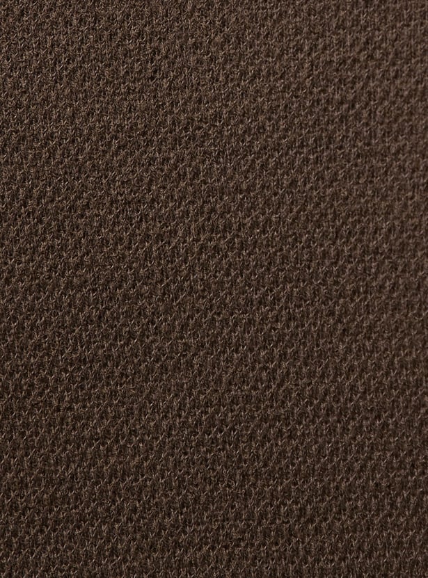 DENIMIZE Textured Regular Fit Shirt