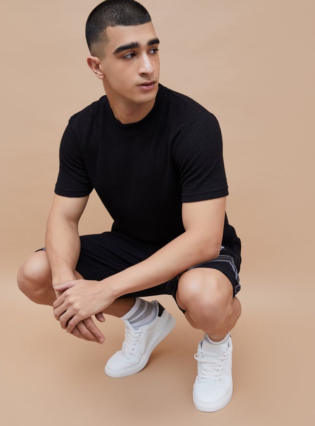 FAME FOREVER Knitted T-shirt