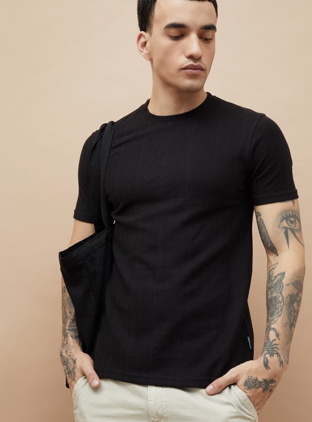 DENIMIZE Knitted T-shirt