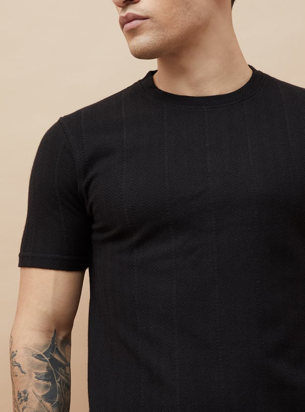 DENIMIZE Knitted T-shirt