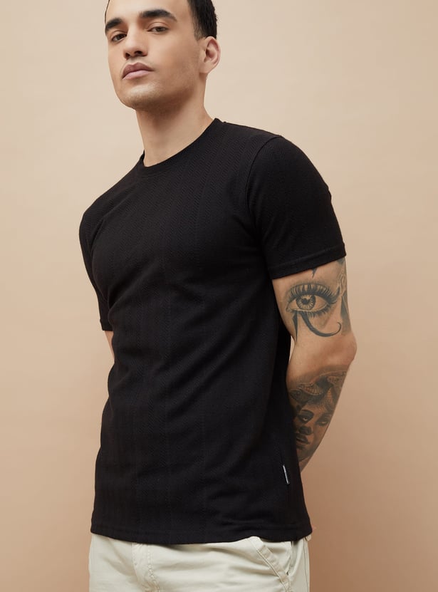 DENIMIZE Knitted T-shirt