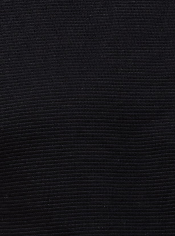 FAME FOREVER Textured Regular Fit T-shirt