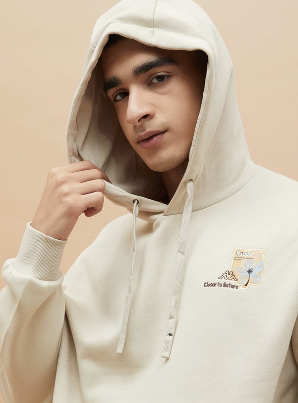 KAPPA Embroidered Hooded Sweatshirt