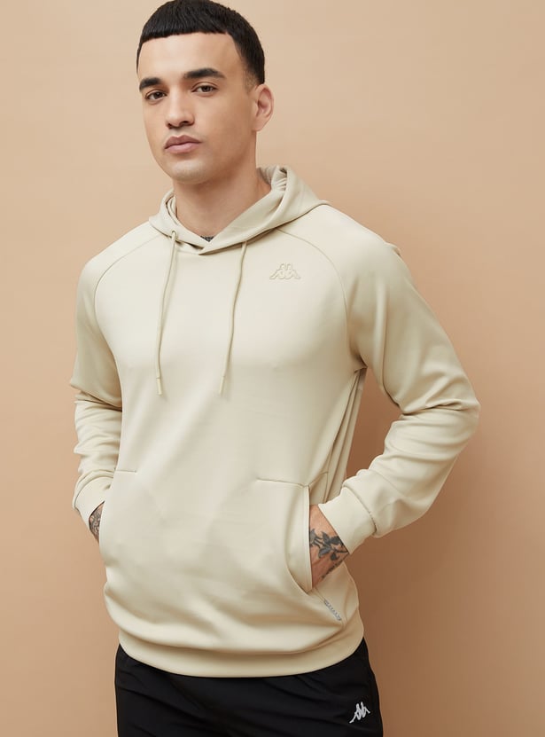 KAPPA Solid Hooded Active Sweatshirt
