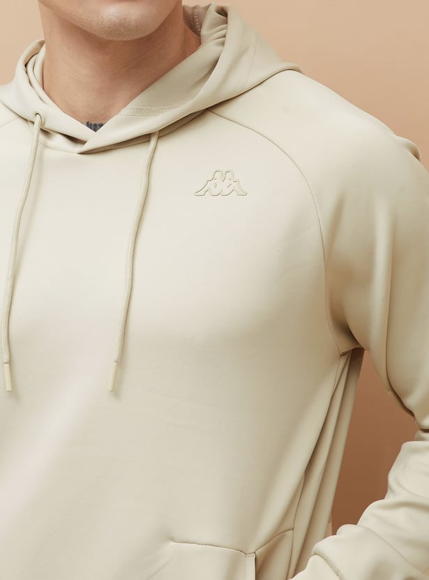 KAPPA Solid Hooded Active Sweatshirt